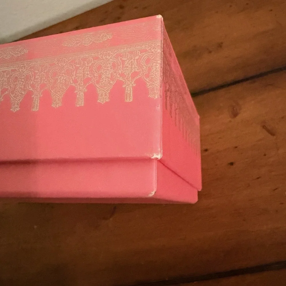 Laduree PINK‎ Box Paris Macaron Box, Fancy, Trinket, Empty Box